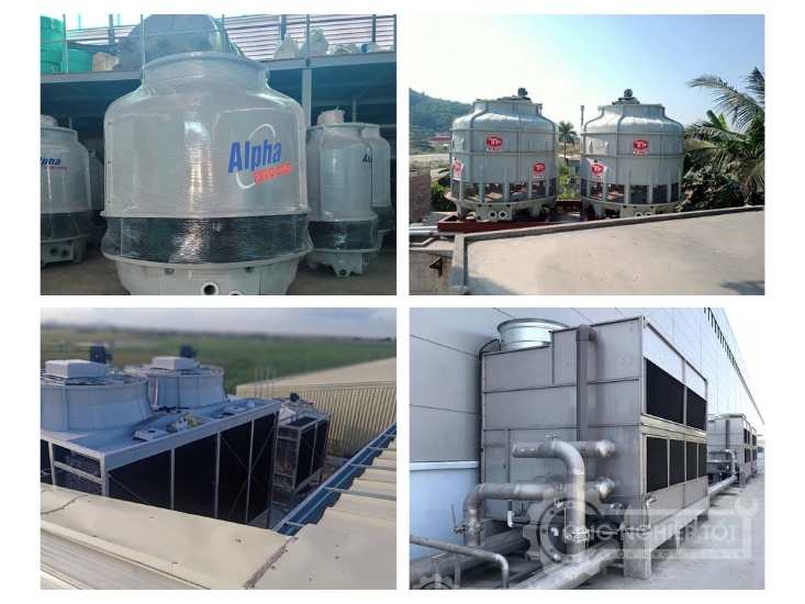 Tháp giải nhiệt tại Vĩnh Phúc